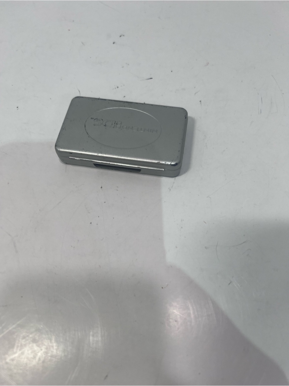 Nintendo Silver Game Cartridge Adapter Case